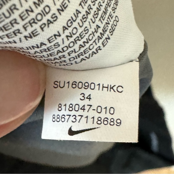 NIKE GOLF Dri-Fit Stretch Shorts 11” Inseam Dark Grey Black Style# 818047-010 - Picture 14 of 15